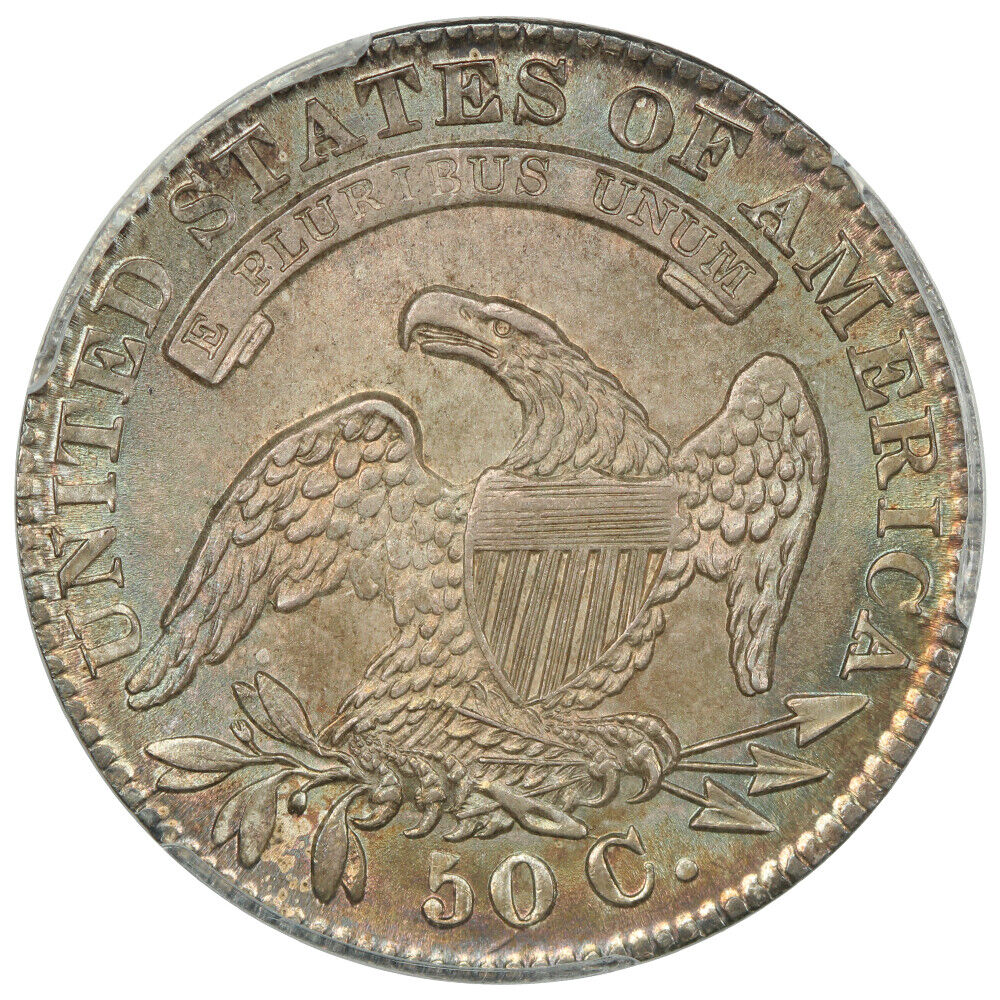 1833 50C PCGS MS65 ex: D.L. Hansen