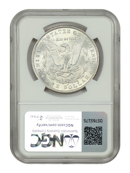 1887-O $1 NGC MS63 - Morgan Dollar