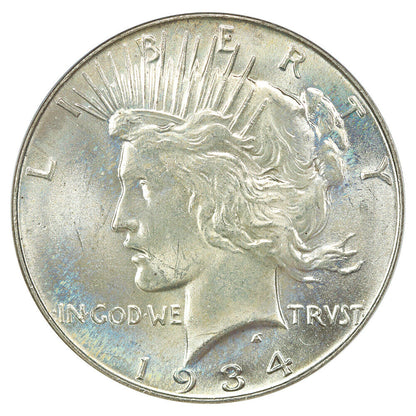 1934 $1 PCGS MS64 - Peace Dollar