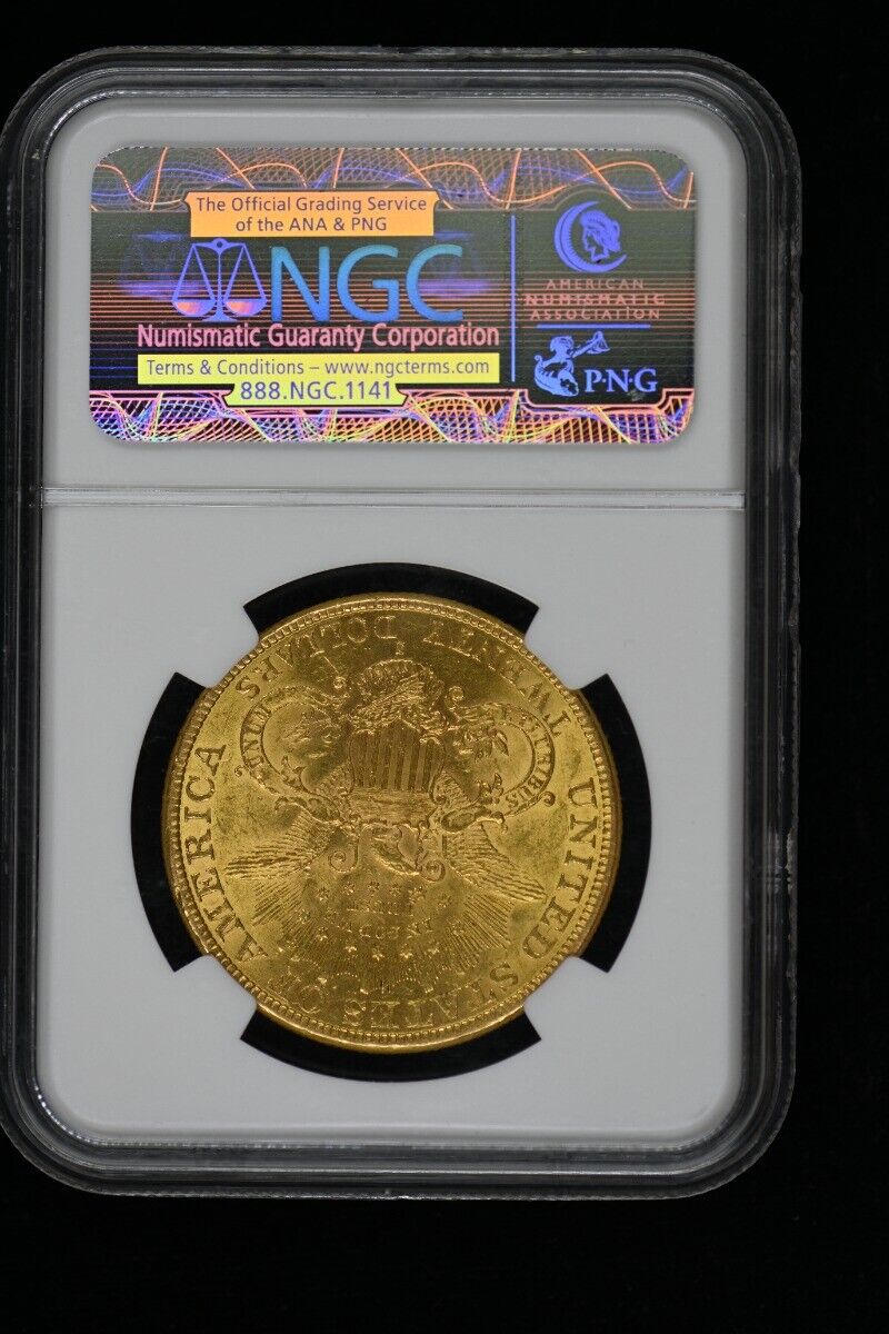 1897-S Liberty Double Eagle Type 3 $20 NGC AU58