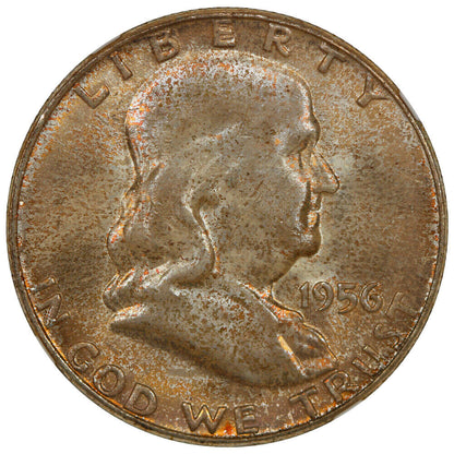 1956 50C NGC/CAC MS66+FBL