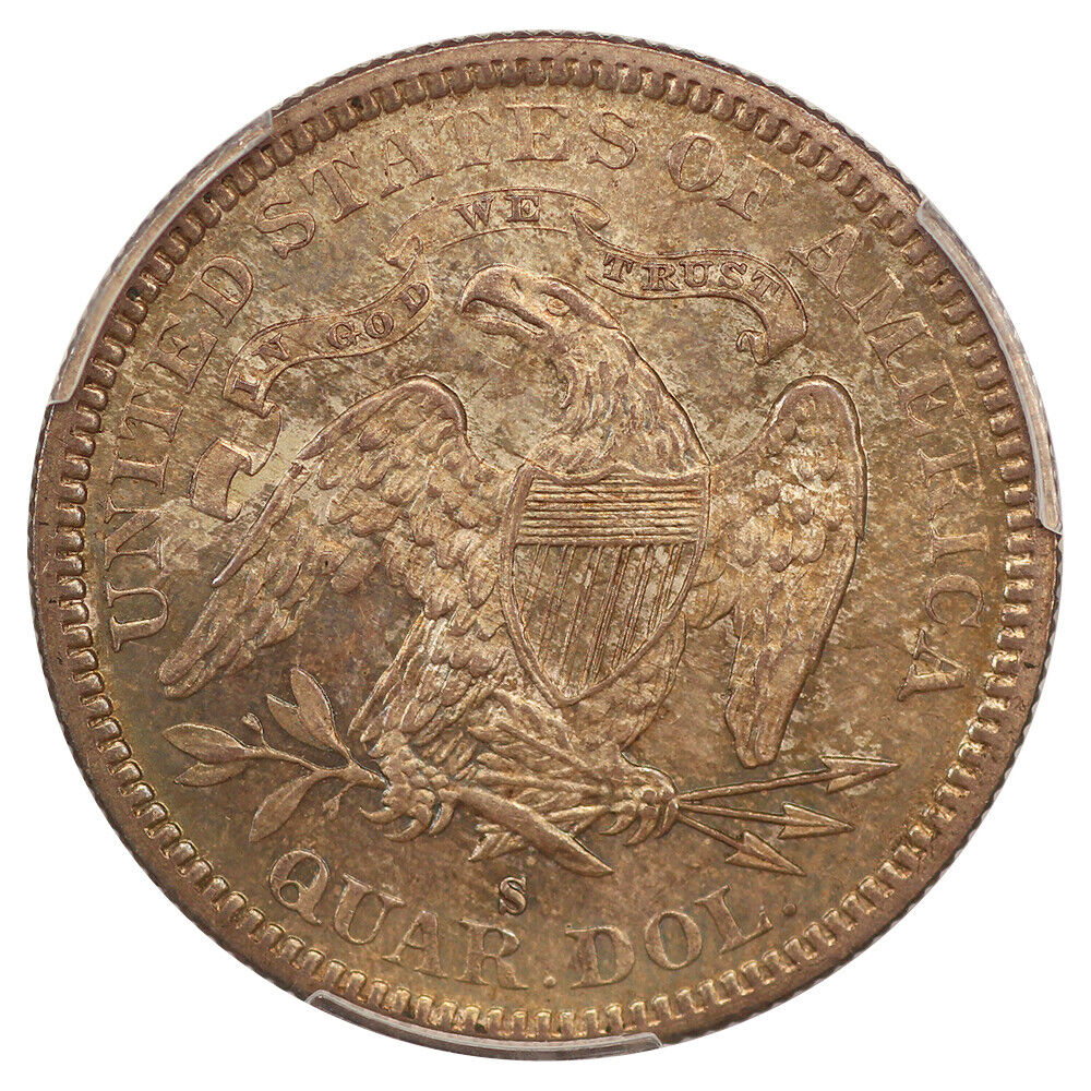 1877-S 25C PCGS MS64