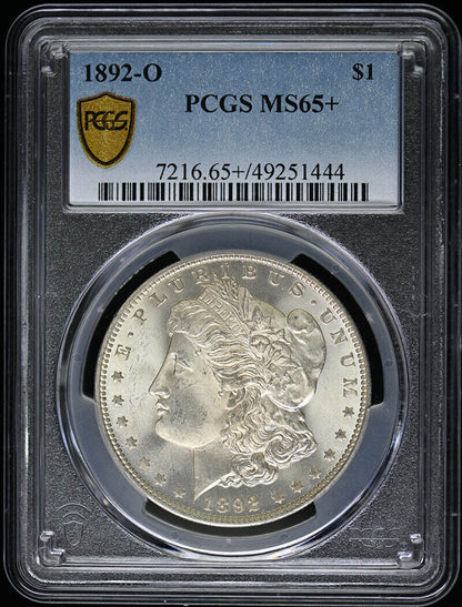 1892-O $1 Morgan Dollar PCGS MS65+