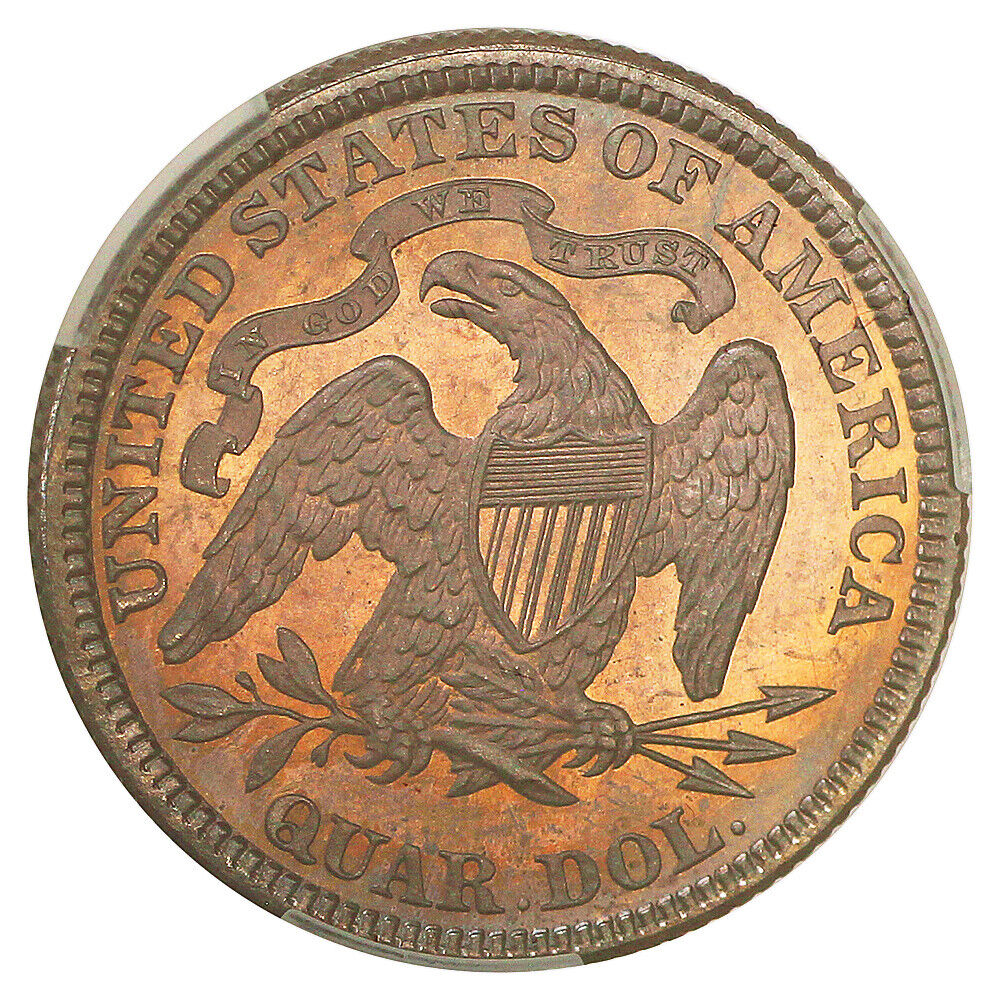 1885 25C CACG PR67 ex: D.L. Hansen - Liberty Seated Quarter