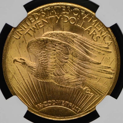 1928 Saint-Gaudens $20 NGC MS65