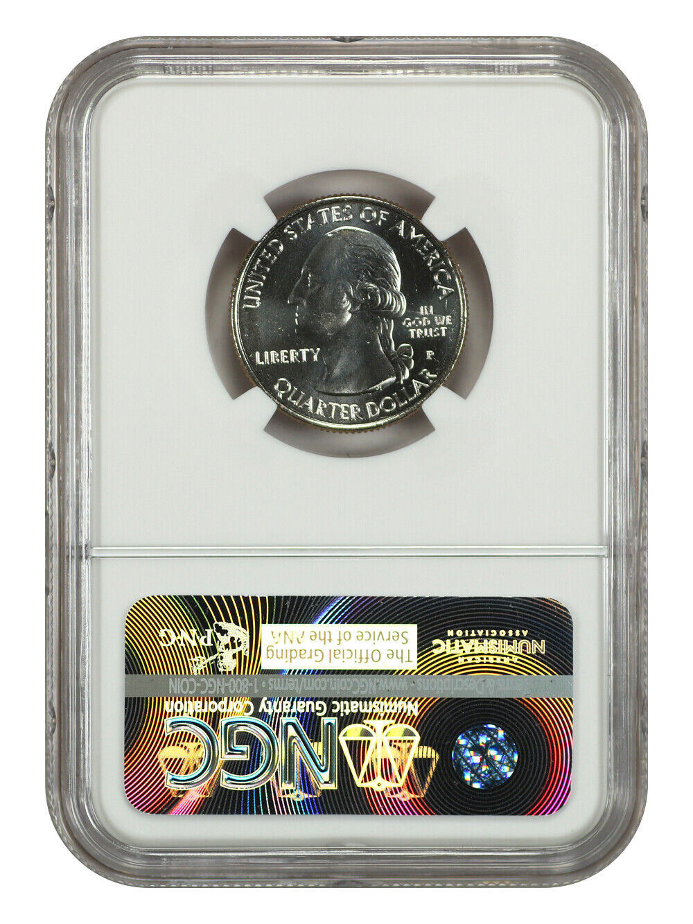 2017-P 25C Ozark Riverways NP NGC MS67 (Early Releases) - Type 1 - Clad