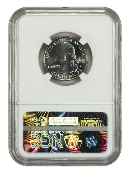 2017-P 25C Ozark Riverways NP NGC MS67 (Early Releases) - Type 1 - Clad