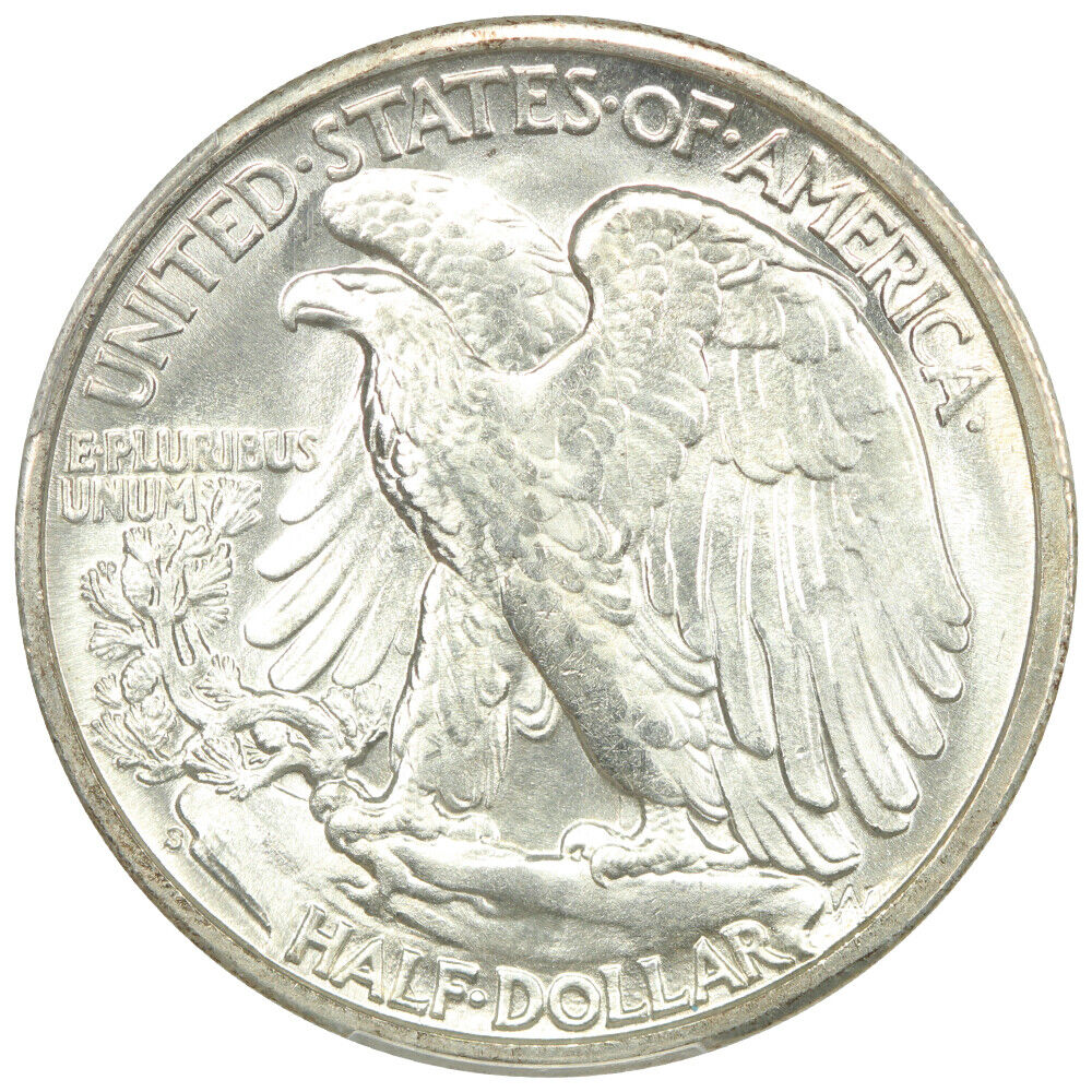 1940-S 50C PCGS MS66 - Walking Liberty Half Dollar