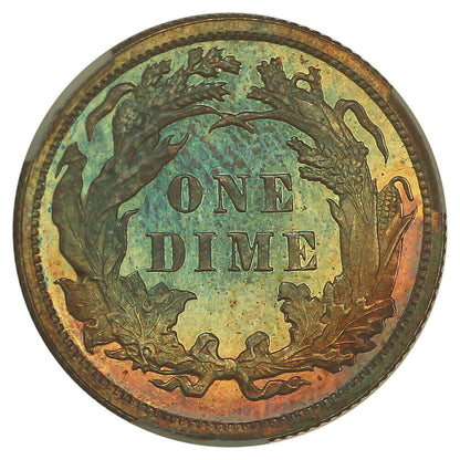 1879 10C CACG PR66 ex: D.L. Hansen - Liberty Seated Dime