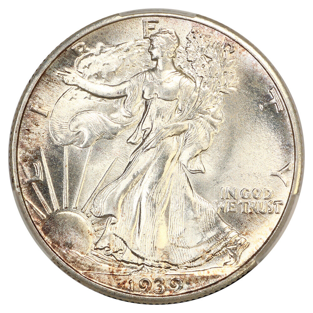 1939 50C CACG MS66 - Walking Liberty Half Dollar