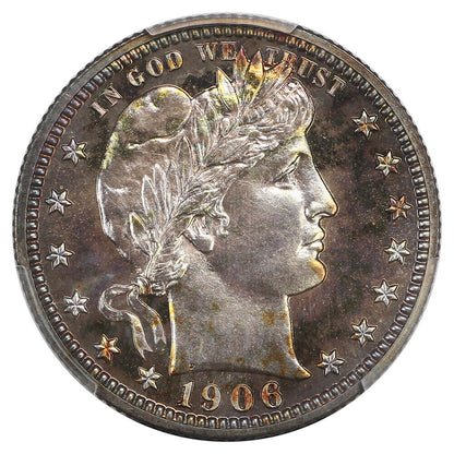 1906 25C PCGS PR68 ex: Simpson