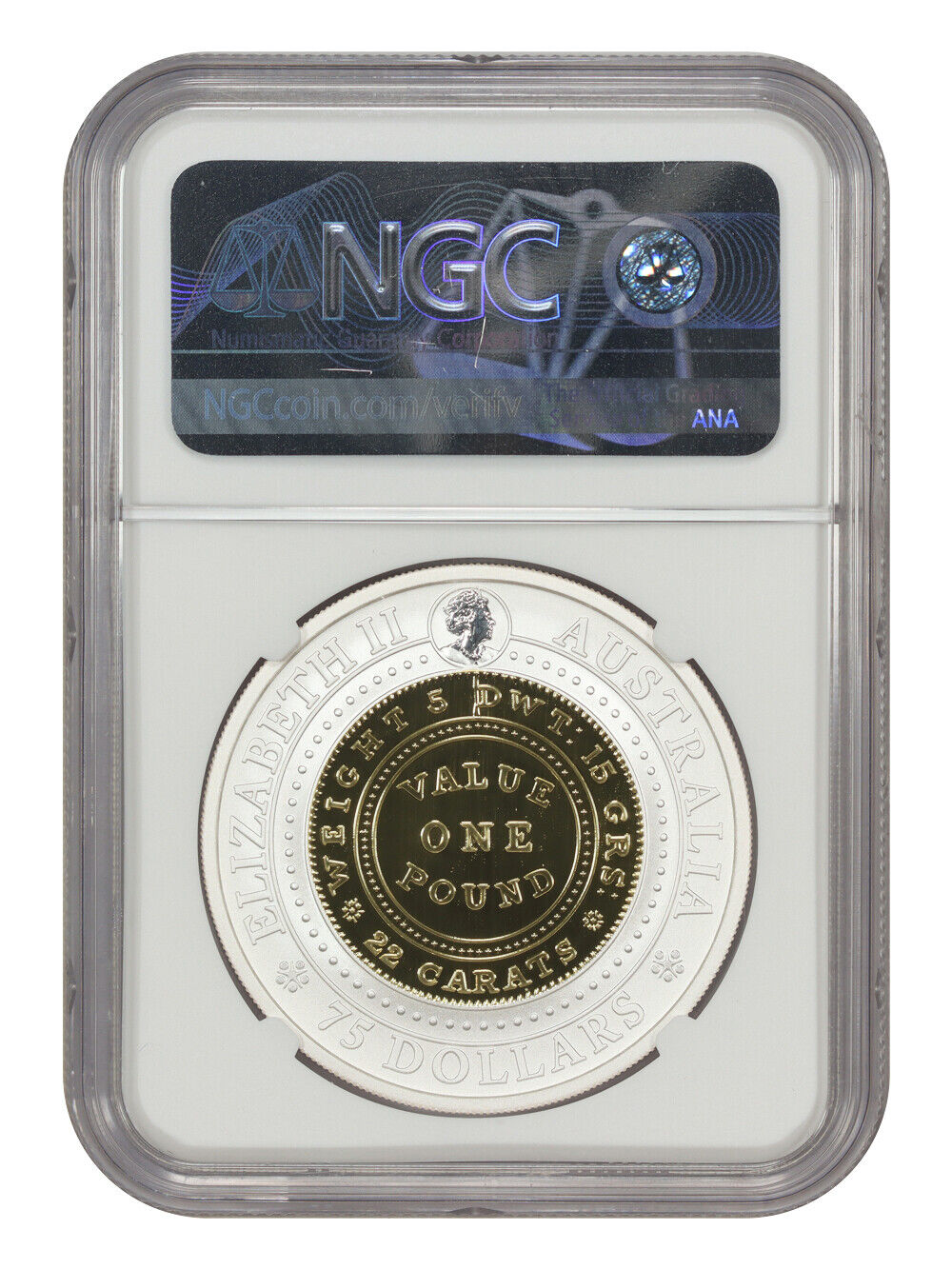 Australia: 2020 $75 Bi-Met Adelaide Pound NGC PR70DCAM (Type 1) - Other