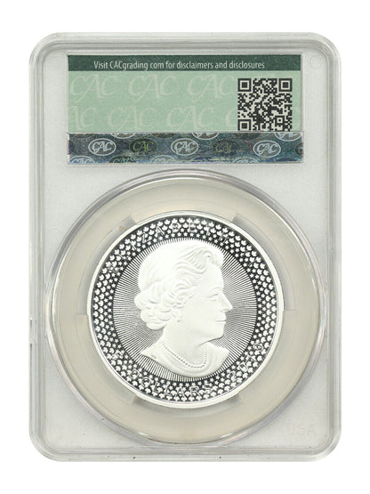 Canada: 2019 Silver $5 Maple Leaf CACG PR70 (Modified Proof, Pride of Two Nation