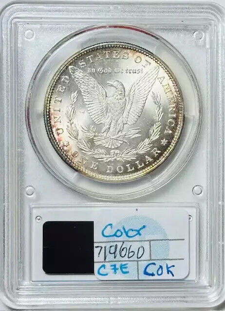 1885 P Morgan Silver Dollar PCGS MS-64 VAM 1C- Pitted Reverse