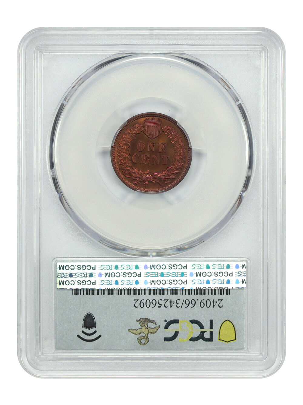 1907 1C PCGS PR66RB