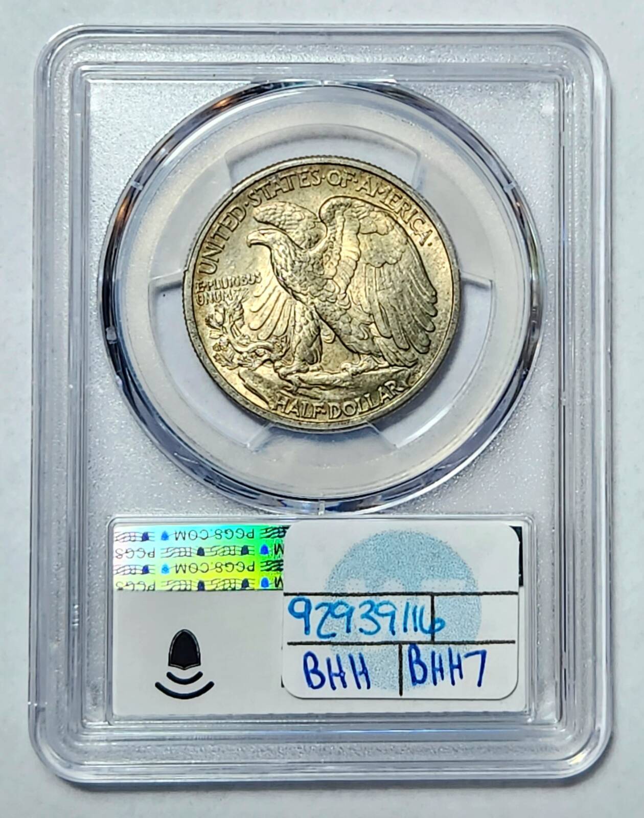 1918 P Walking Liberty Half Dollar PCGS MS-62