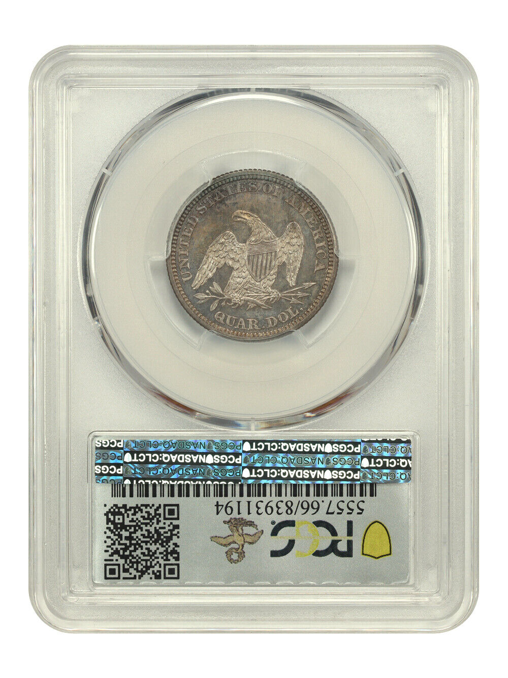 1861 25C PCGS PR66 ex: D.L. Hansen