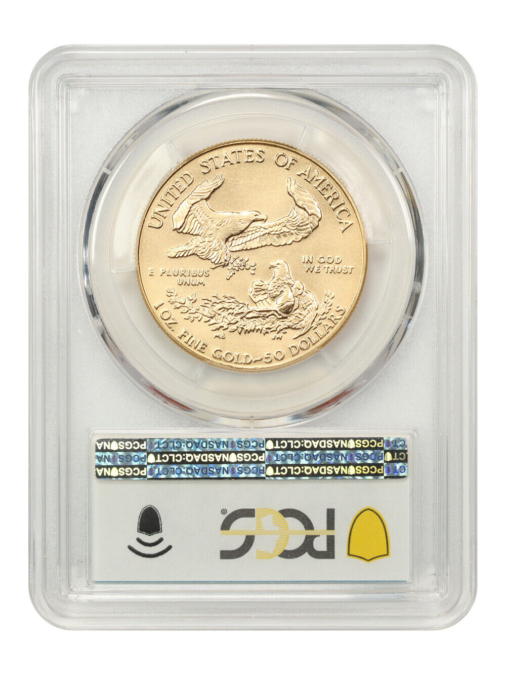 1989 $50 Gold Eagle PCGS MS70