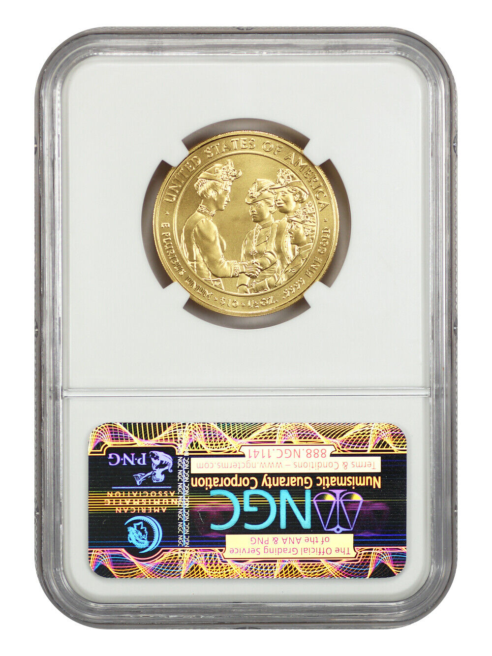 2012-W $10 Frances Cleveland 1st NGC MS70 (Early Releases) - First Spouses