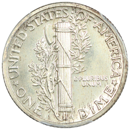 1942 10C PCGS PR67 - Mercury Dime