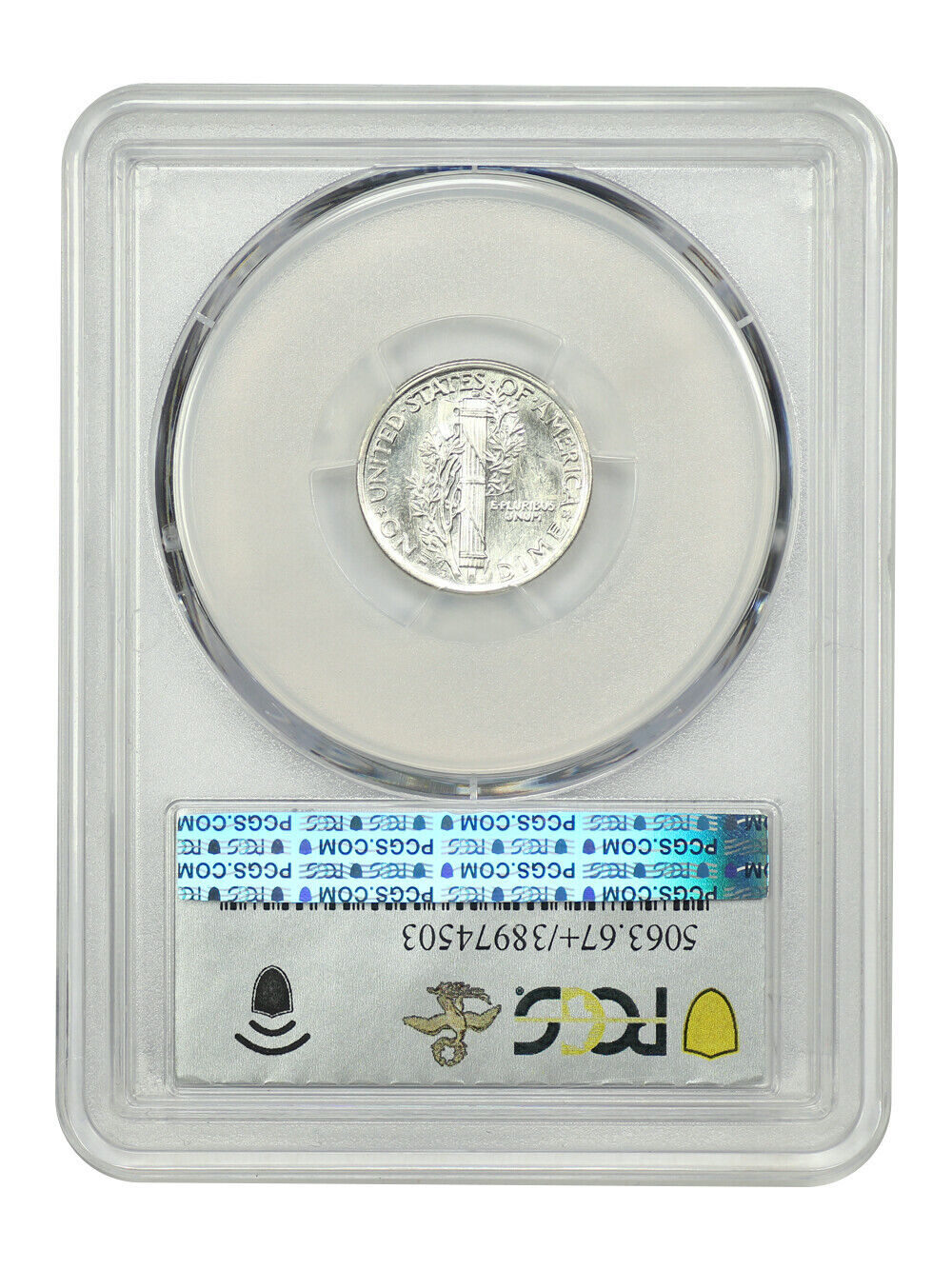 1945-S 10C PCGS MS67+FB (Micro S)