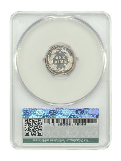 1897 10C CACG PR66+CAM ex: D.L. Hansen - Barber Dime