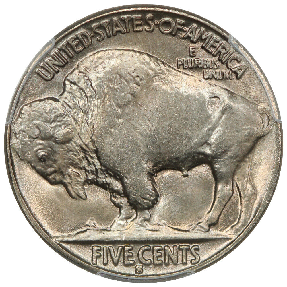 1929-S 5C PCGS MS66 - Buffalo Nickel