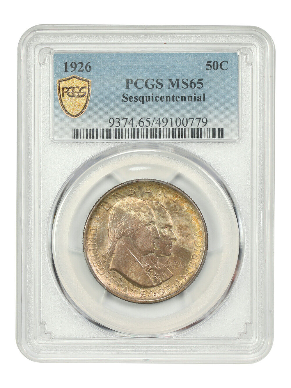 1926 50C Sesquicentennial PCGS MS65 - Classic Silver Commemorative