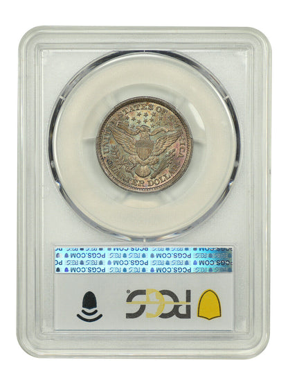 1893 25C PCGS MS62 - Barber Quarter