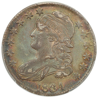 1834 50C PCGS MS63 (Large Date, Large Letters) ex: D.L. Hansen