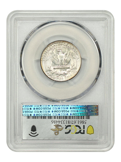1956-D 25C PCGS MS67 ex: D.L. Hansen - Washington Quarter