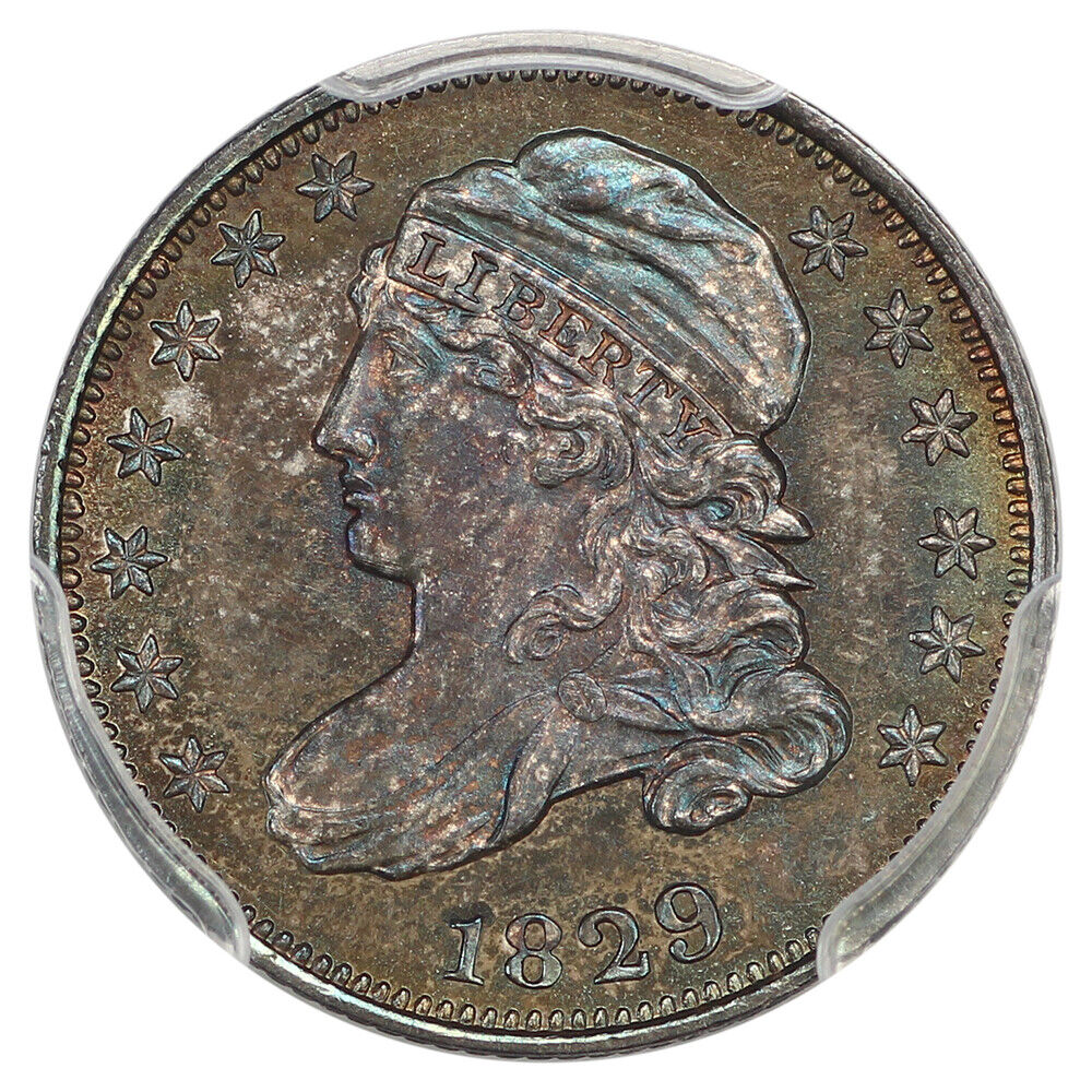 1829 10C PCGS MS65 (Small 10C) ex: D.L. Hansen