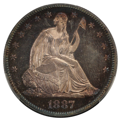 1887 50C CACG PR66CAM ex: D.L. Hansen - Liberty Seated Half Dollar