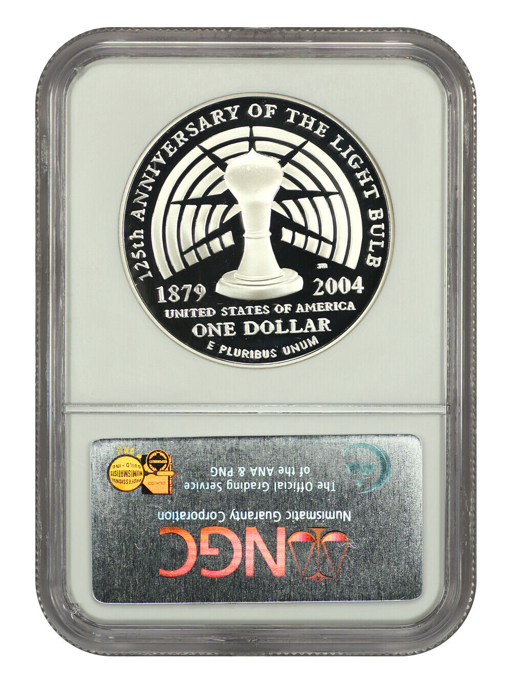 2004-P $1 Edison NGC PR69DCAM - $1 (Silver)