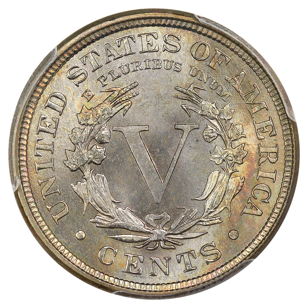 1893 5c PCGS/CAC MS66+ ex: D.L. Hansen