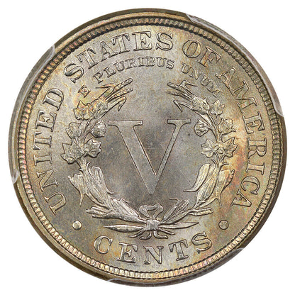 1893 5c PCGS/CAC MS66+ ex: D.L. Hansen