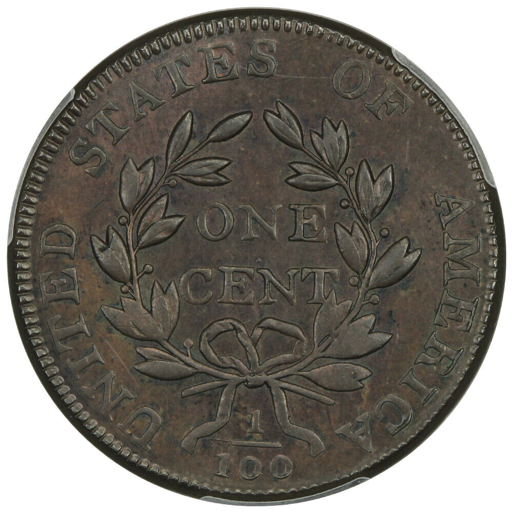 1802 1C PCGS MS64BN ex: D.L. Hansen