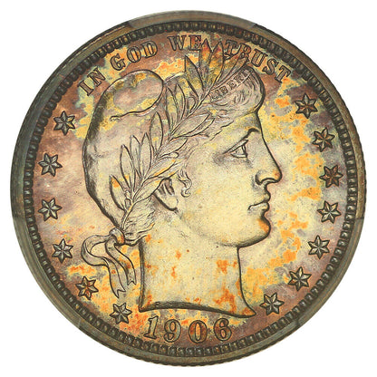 1906 25C PCGS PR68 ex: Simpson