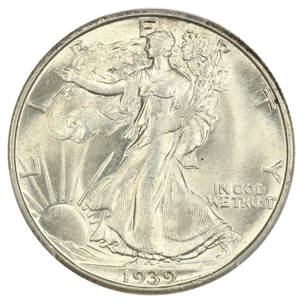 1939-D 50C PCGS MS65