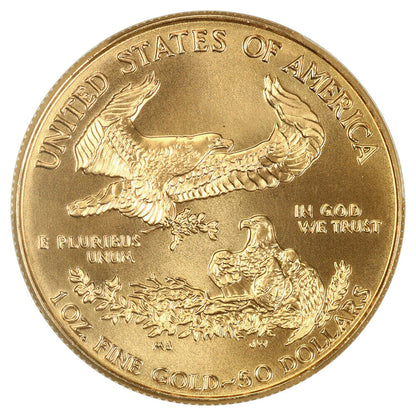 1996 $50 Gold Eagle PCGS MS70