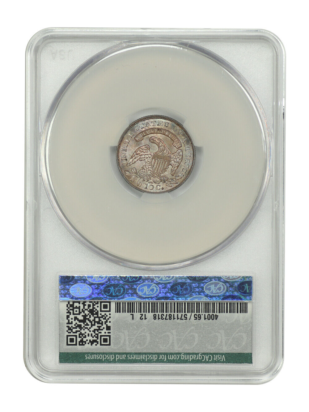 1832 10C CACG MS65 ex: D.L. Hansen - Capped Bust Dime