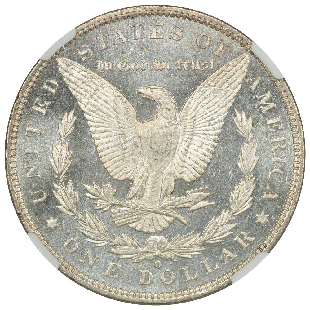 1887-O $1 NGC MS66DMPL