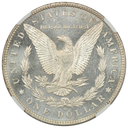 1887-O $1 NGC MS66DMPL