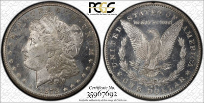 1878-CC $1 Silver Morgan Dollar PCGS MS64PL