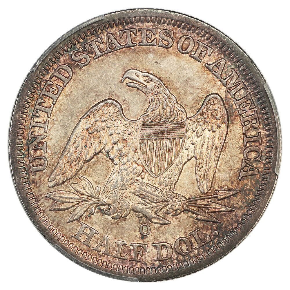 1843-O 50C PCGS MS63