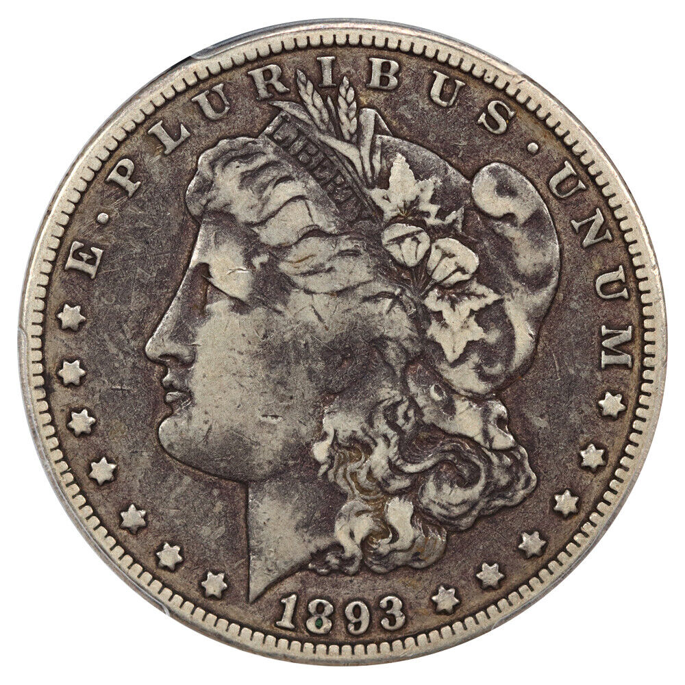 1893-CC $1 PCGS Fine 12 - Morgan Dollar