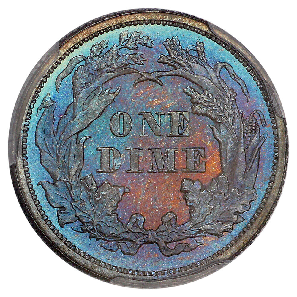 1874 10C PCGS PR66 (Arrows) ex: D.L. Hansen