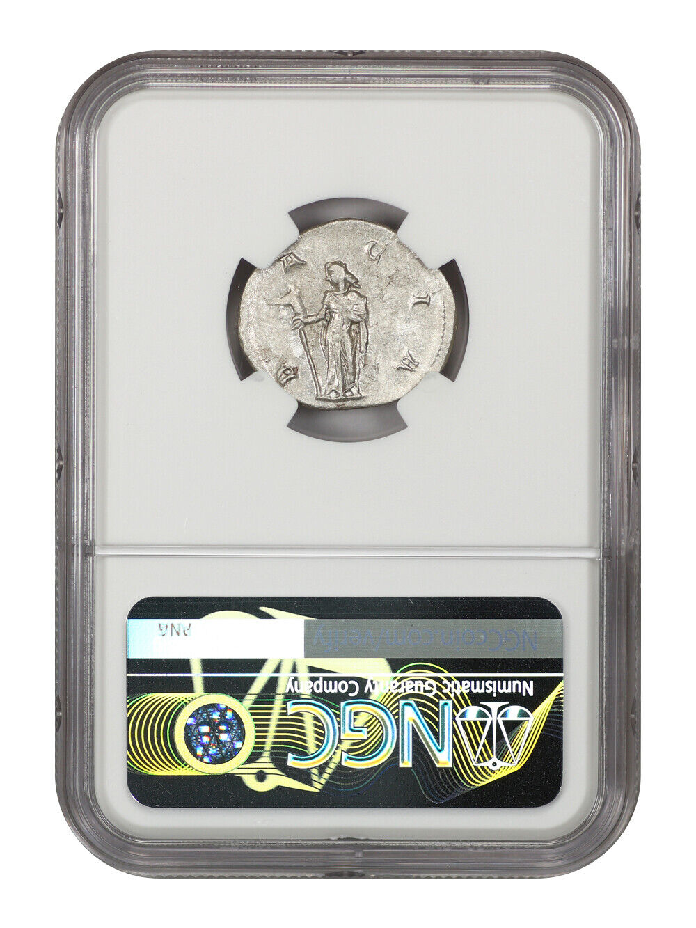 Ancient Roman: Trajan Decius (AD 249-251) AR Double-Denarius NGC MS