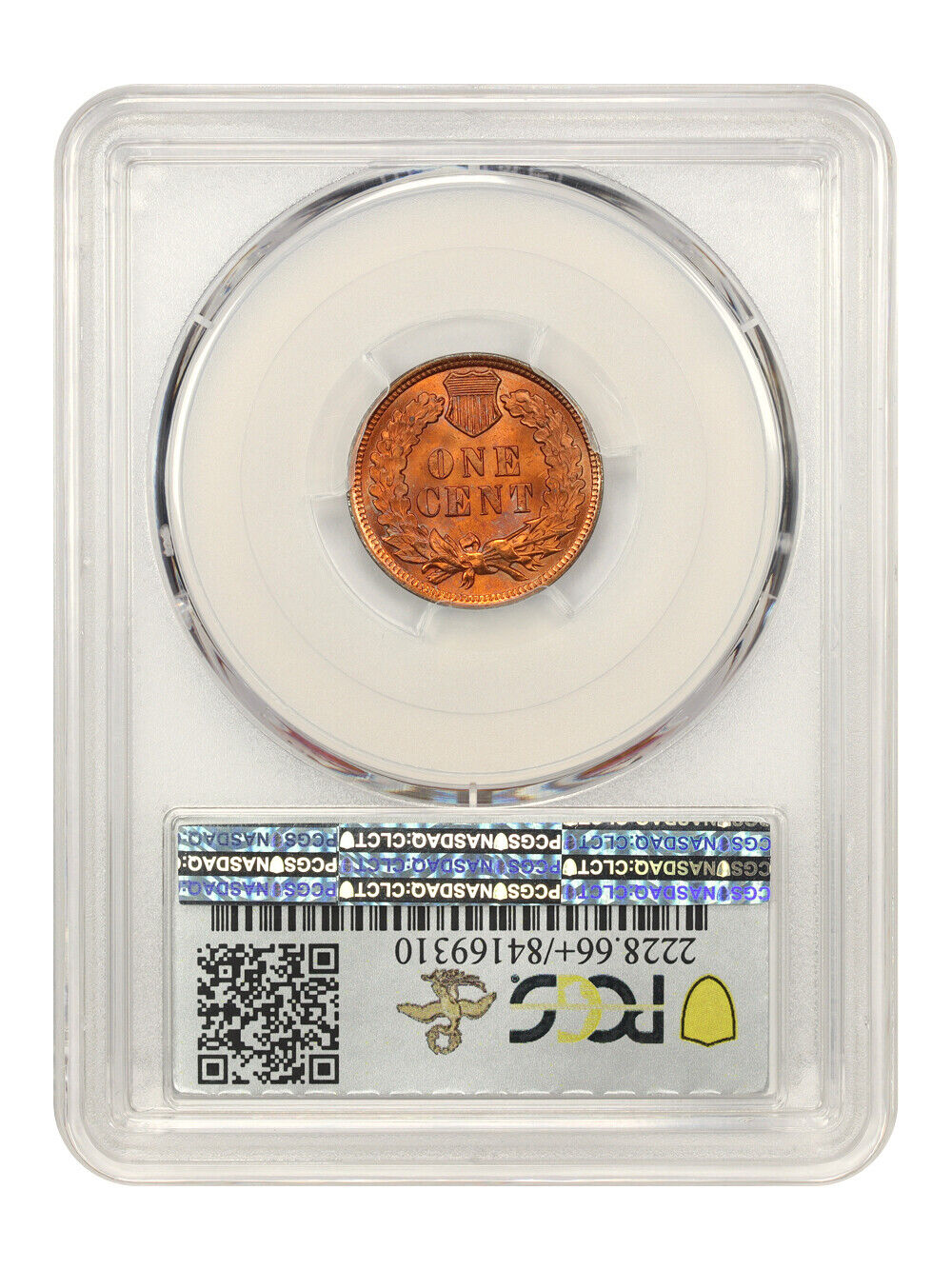 1907 1C PCGS MS66+RD ex: D.L. Hansen