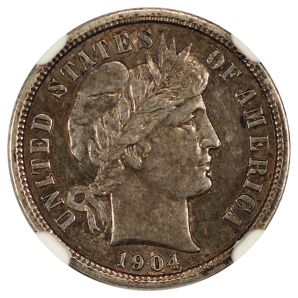 1904 10C NGC AU58